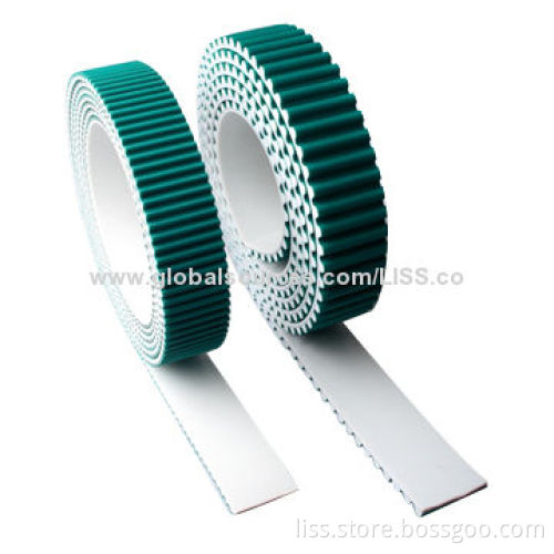 Open Length Timing Belt, Coated with Green